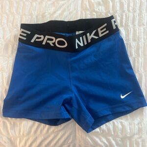 Nike Women's Athletic Blue Shorts